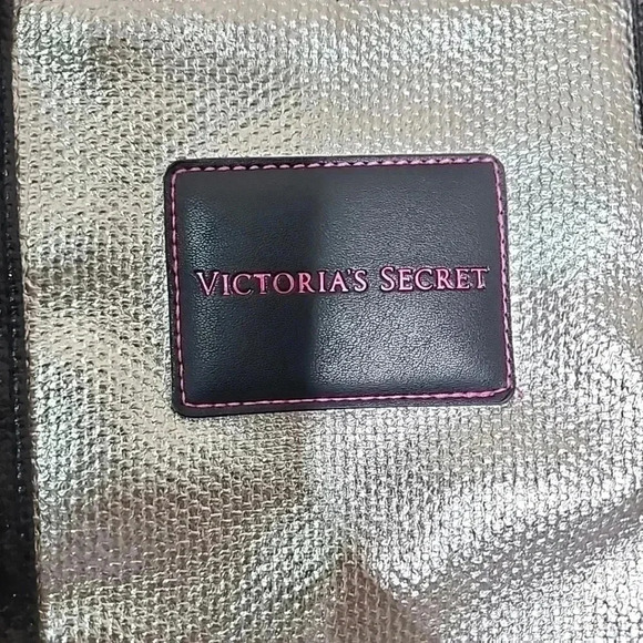 Victoria's Secret Huge Silver tote. Nwt - Picture 3 of 8